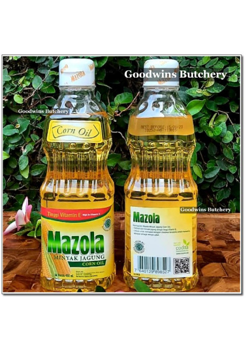 Oil Mazola Switzerland CORN OIL minyak jagung 450ml